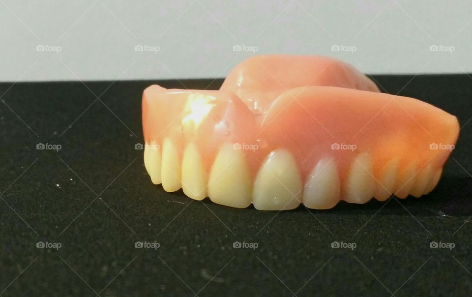 Complete denture ,with full set of teeth