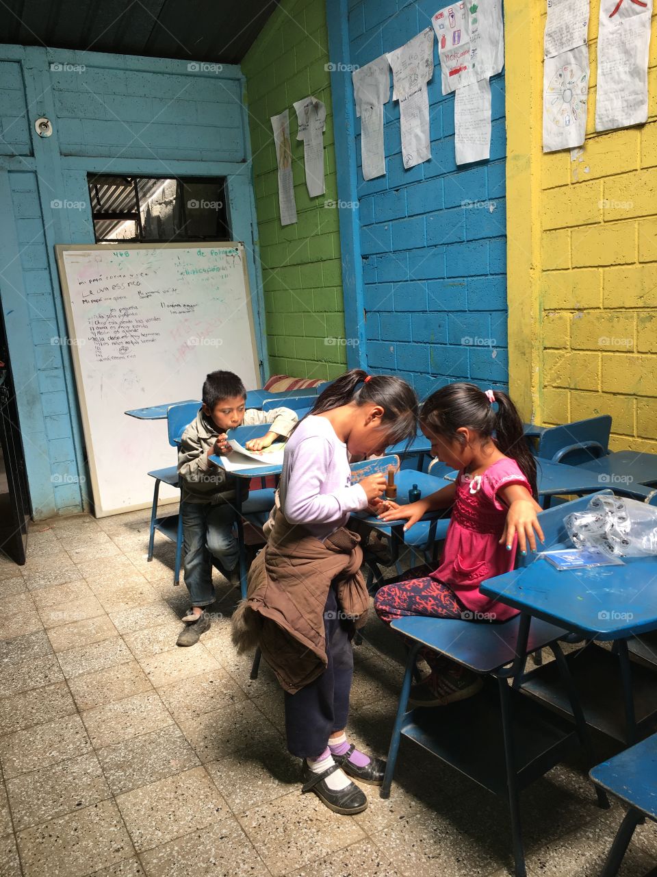 Non profit work with children in Guatemala