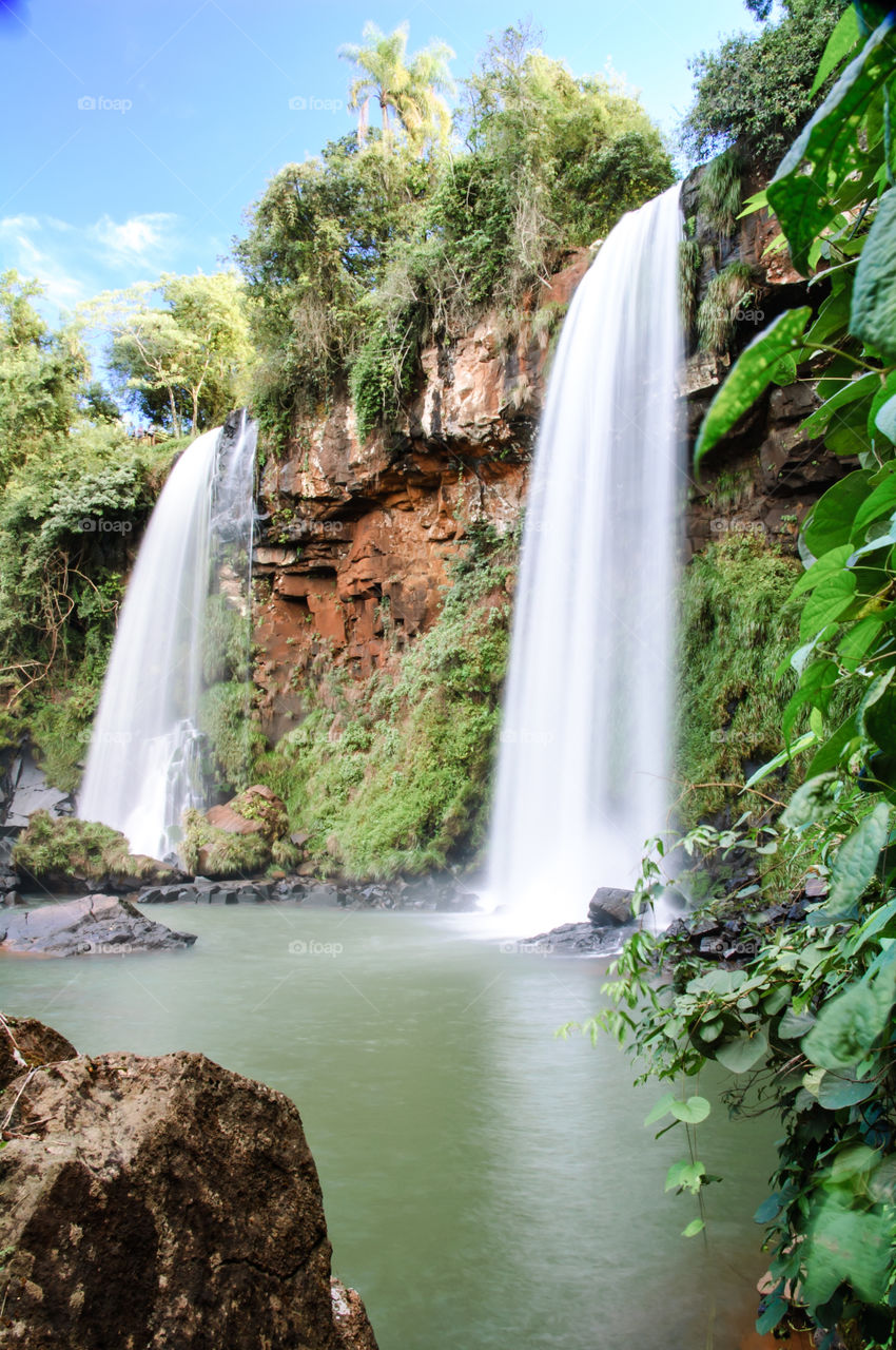 Waterfall in Brazil