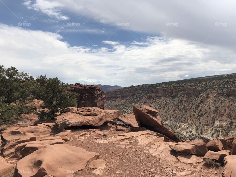 Goosenecks Overlook at Capital Reef National Park