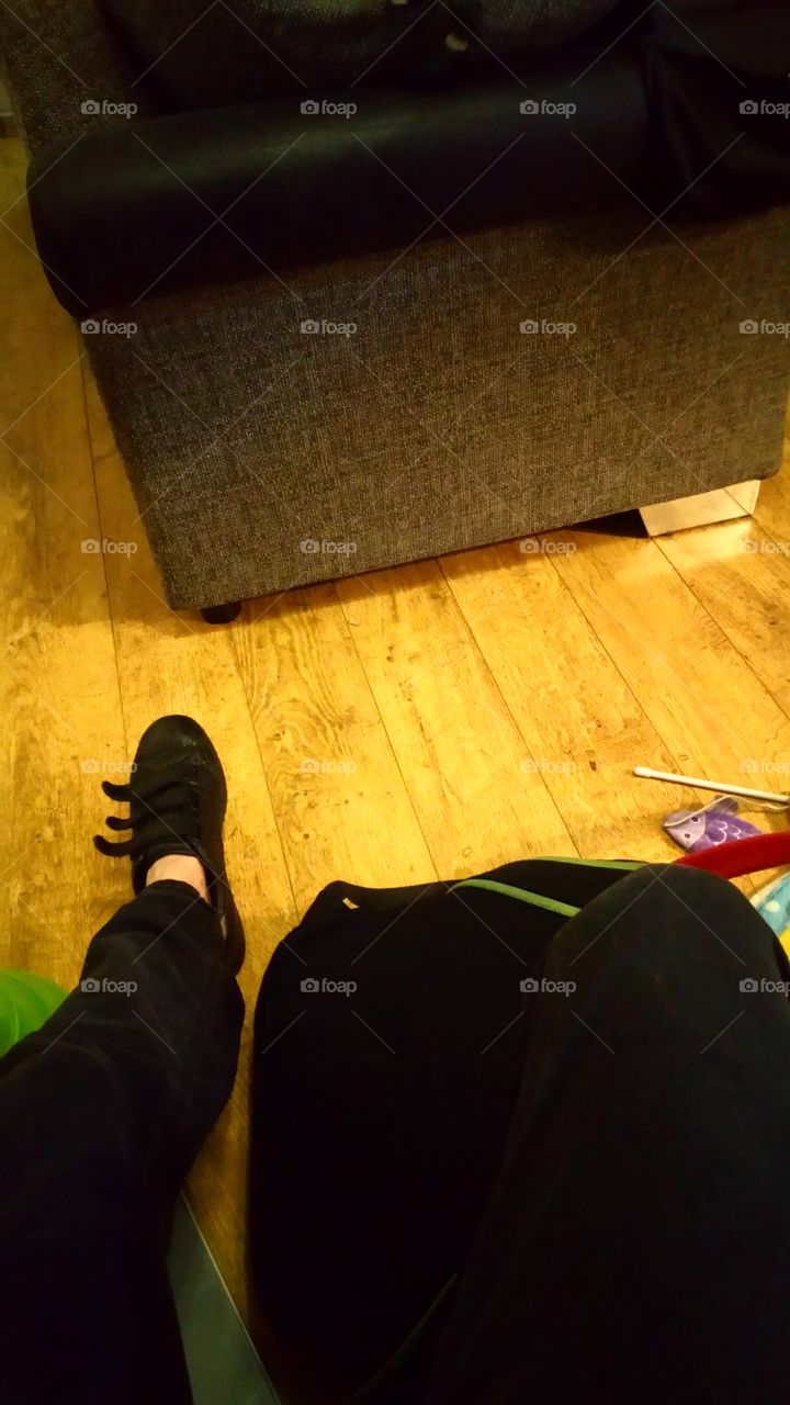 Just sat down after a long day from college