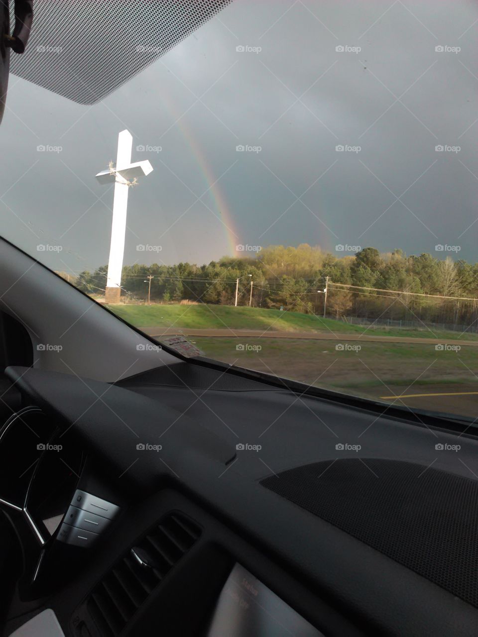 Cross Rainbow Storm