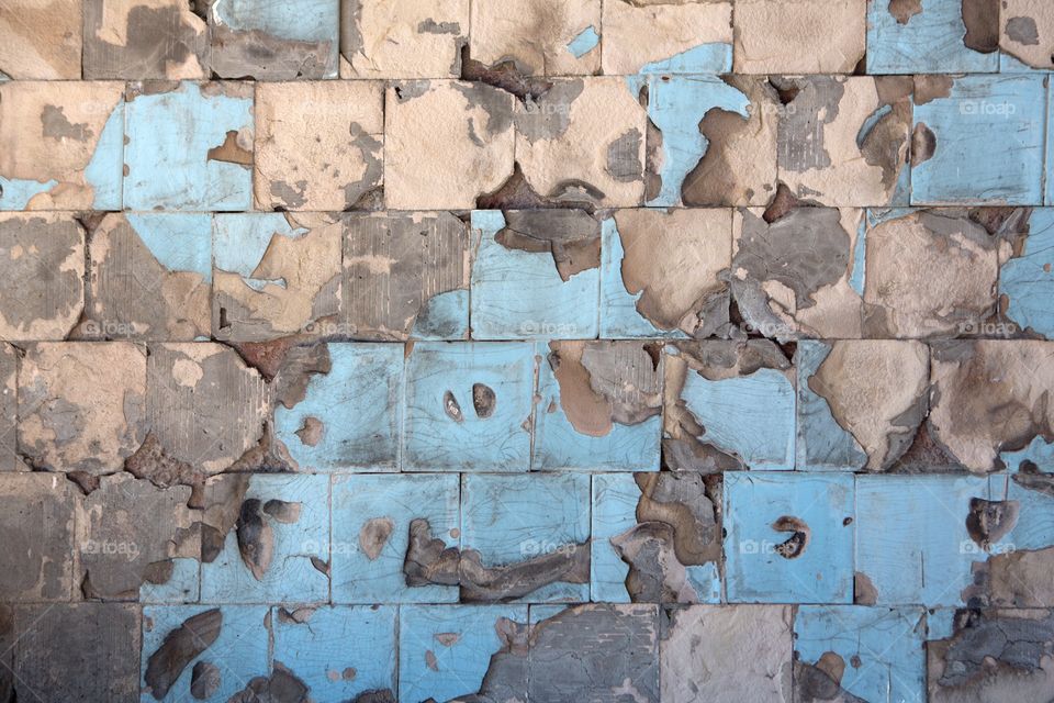 Destroyed wall texture