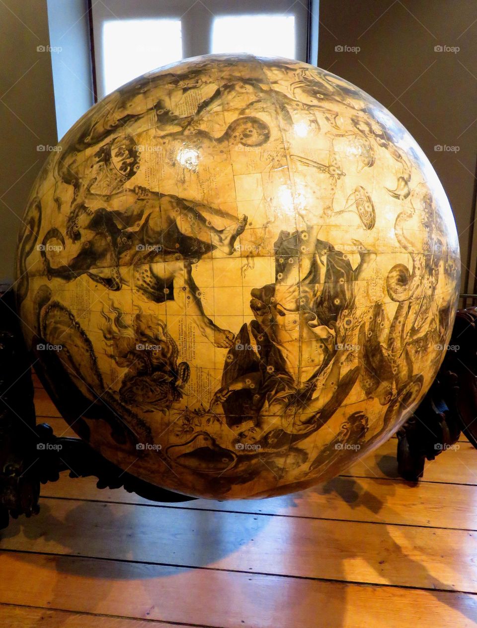 antique globe