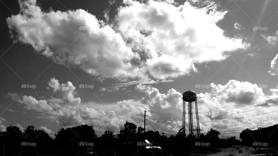 Dramatic Sky. Cloudscape