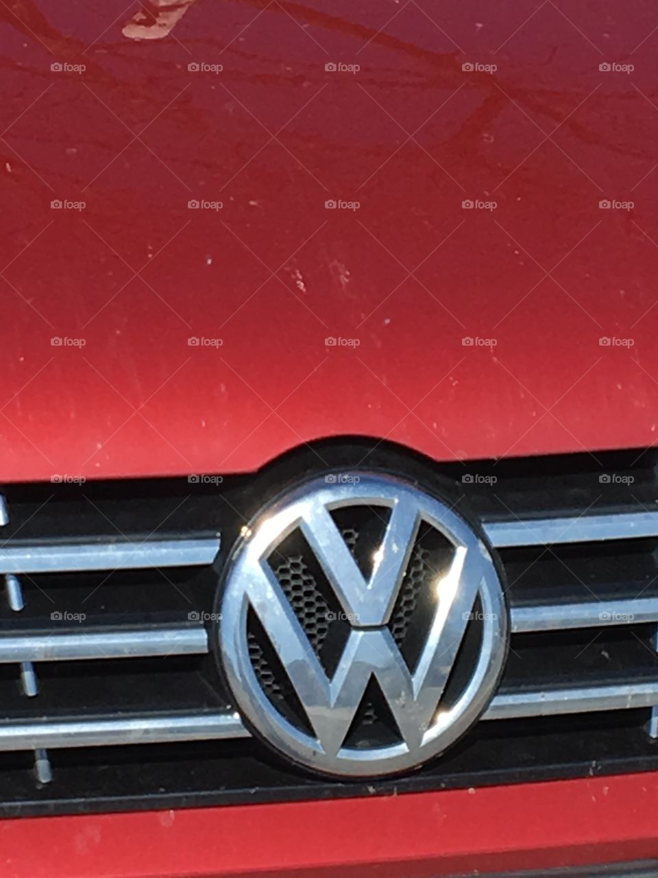 Red VW