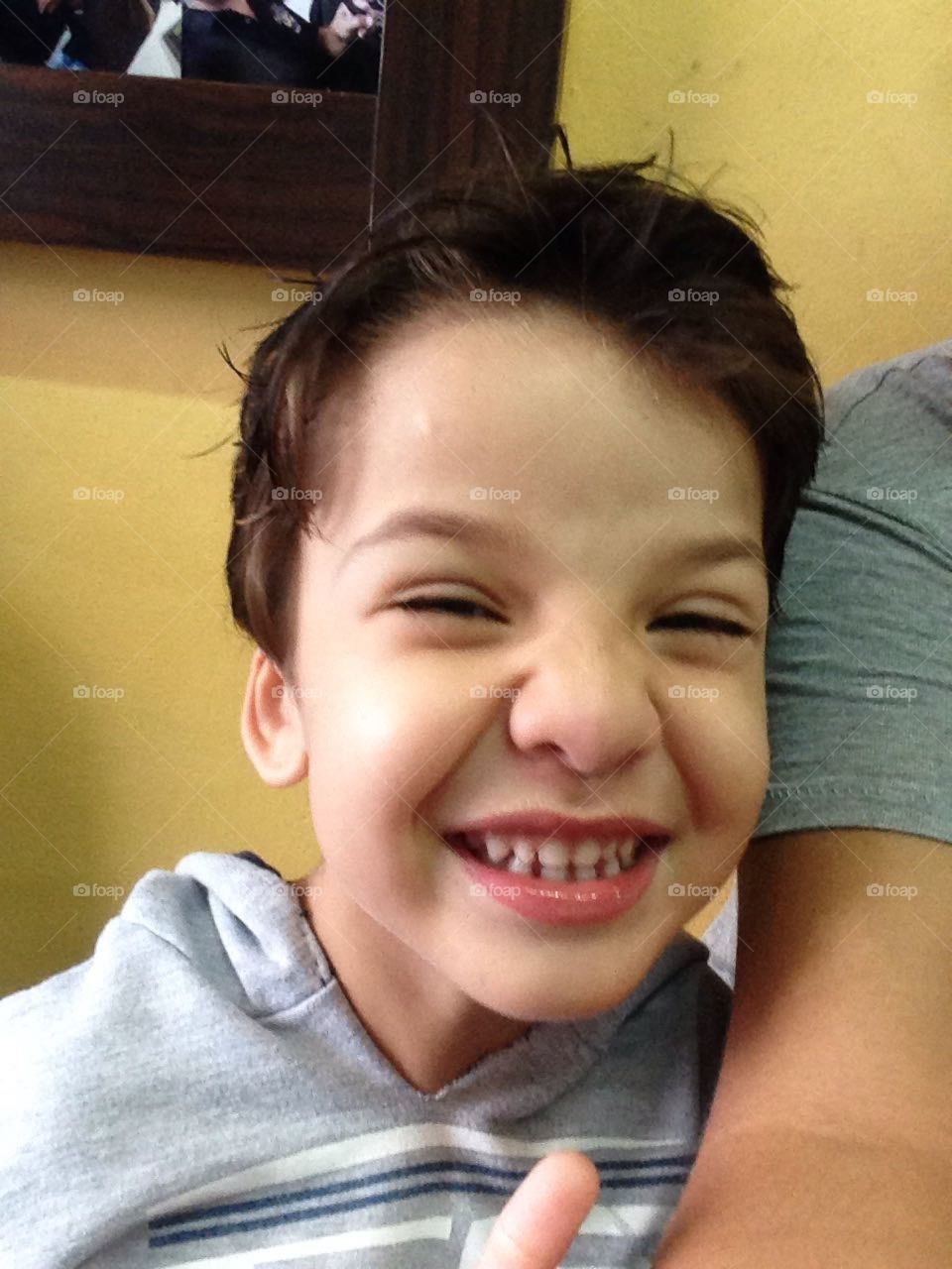 Give us a huge smile