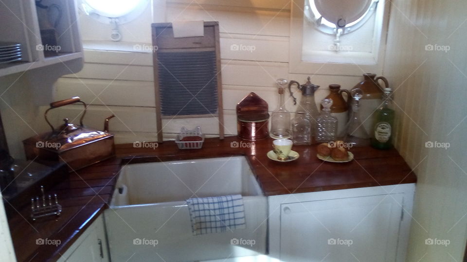 old ship kitchen