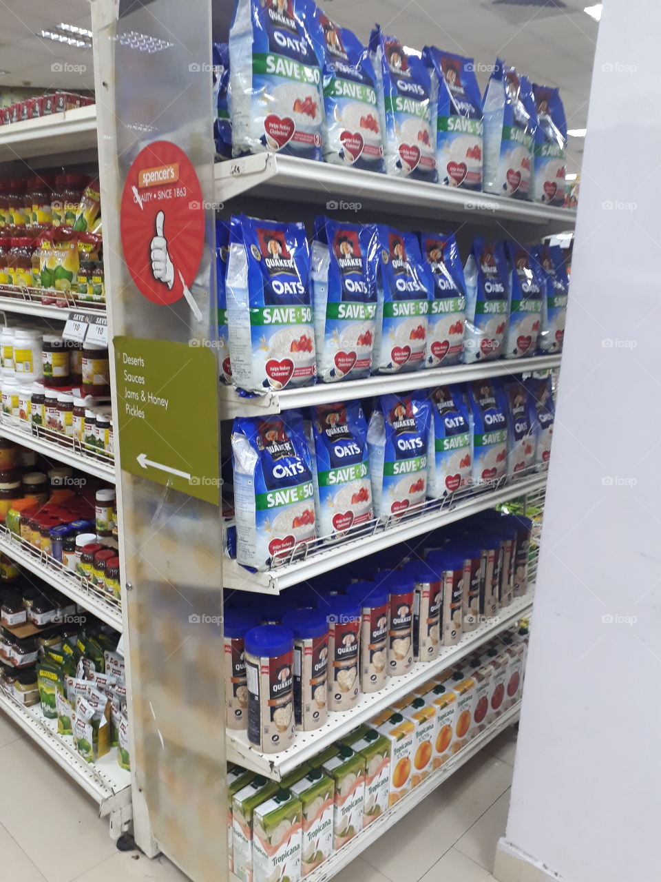 quarker oats display vijayawada