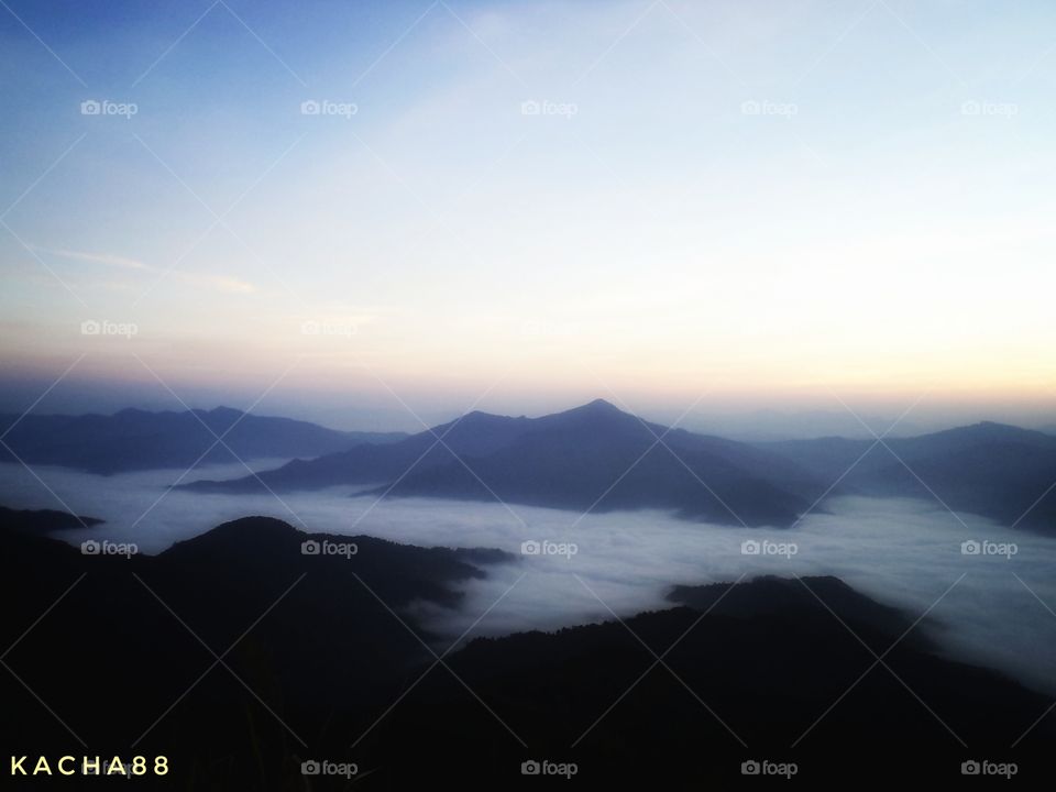 mist on Mountain