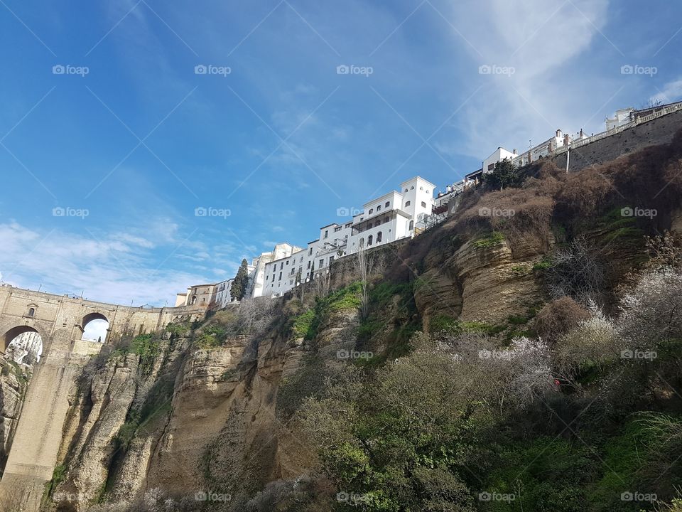 Ronda, small historical town in Andalusia 