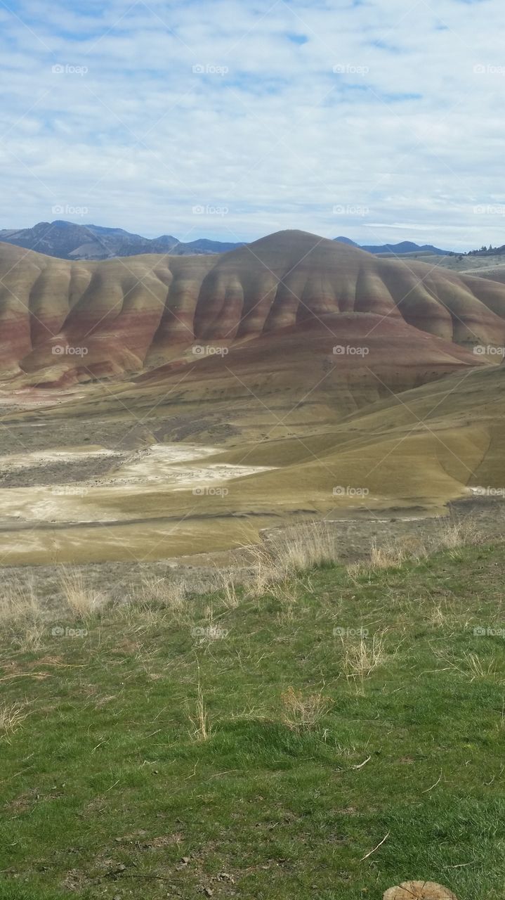Painted Hills in Central Oregon