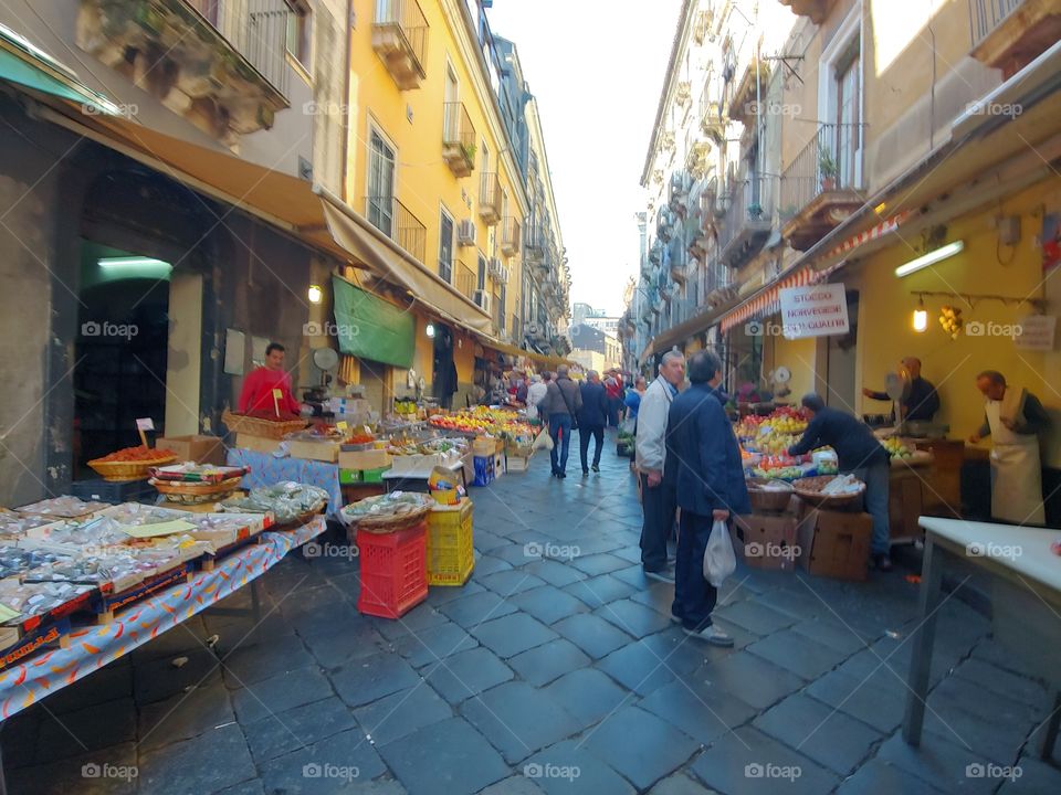 Catania fish market 2