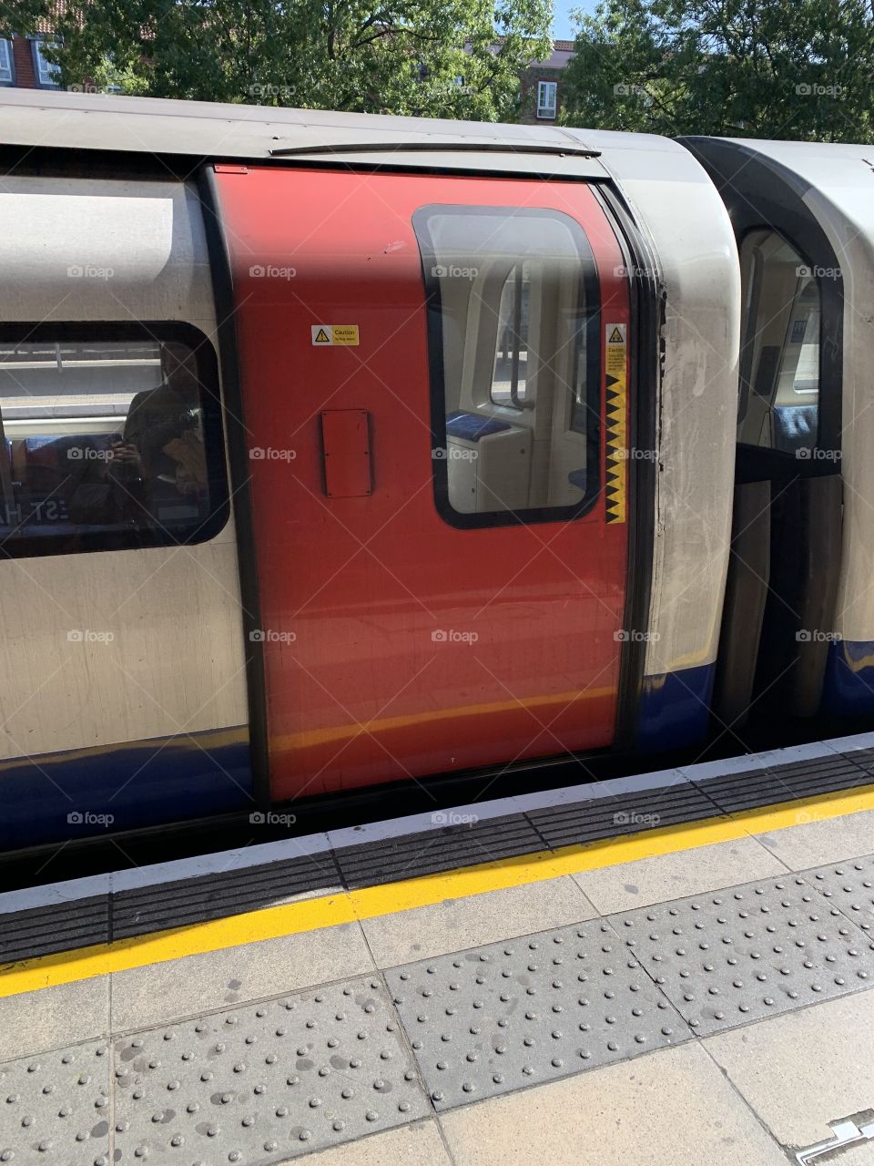 The good old jubilee line train