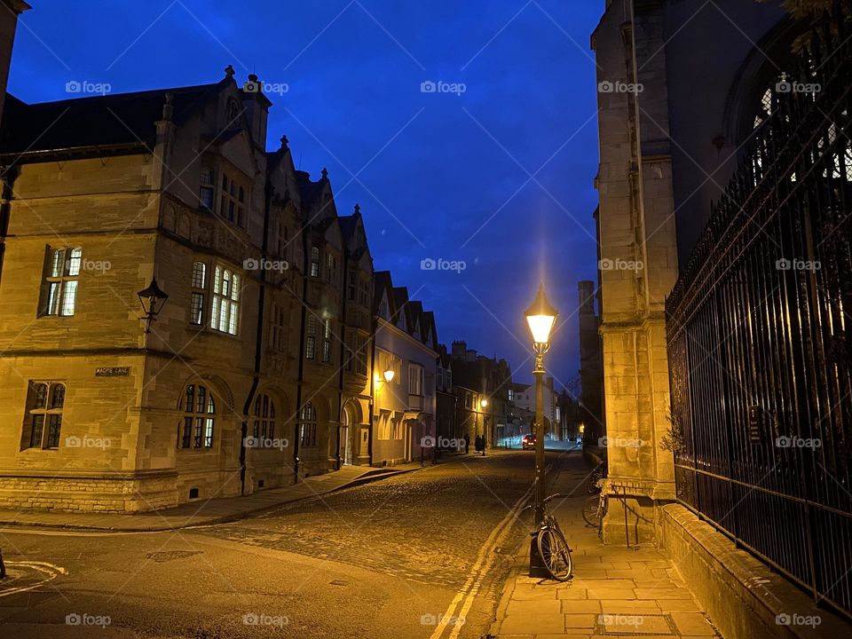 The gothic desertion , Oxford