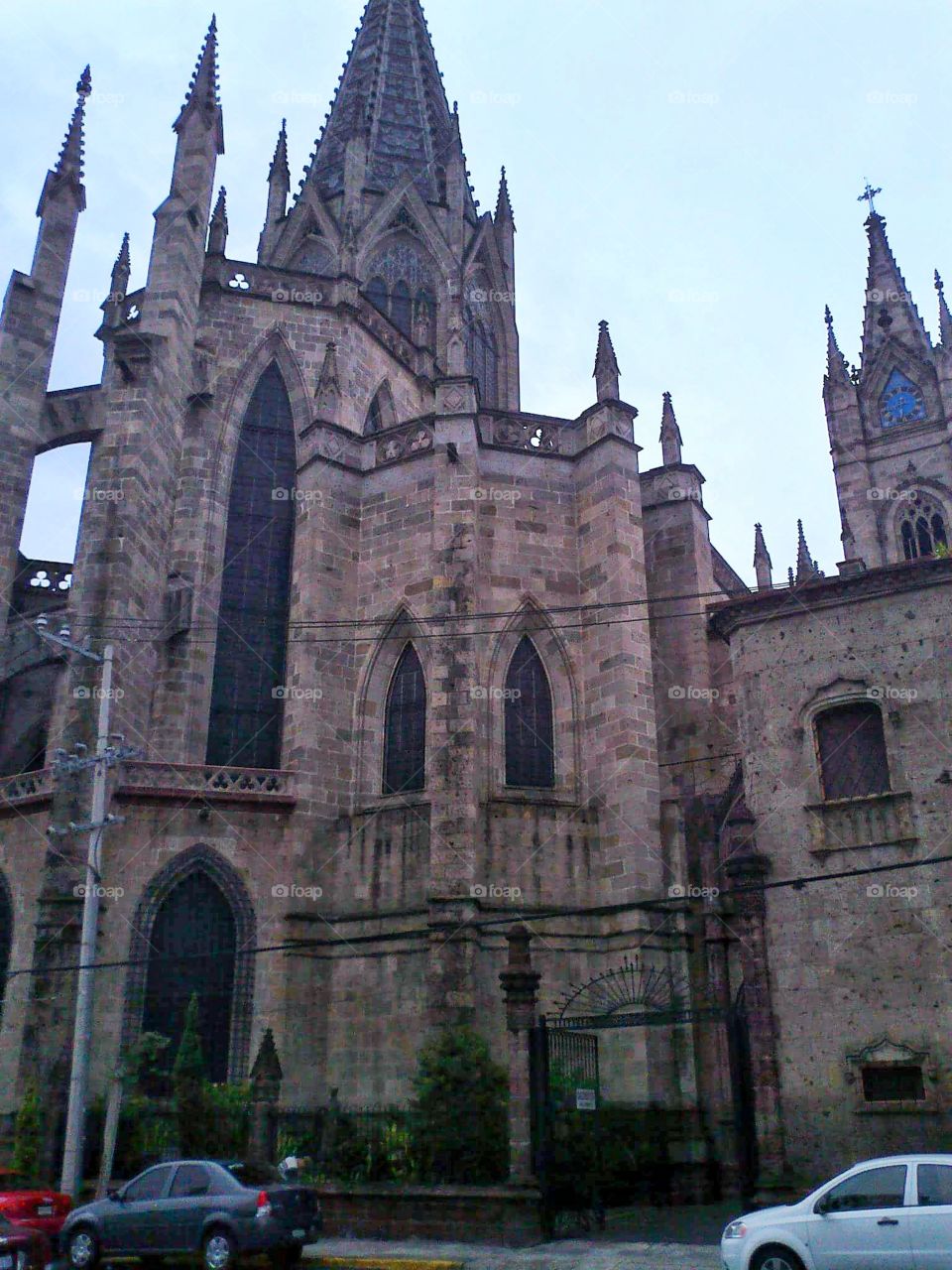 Church with gothic architecture.