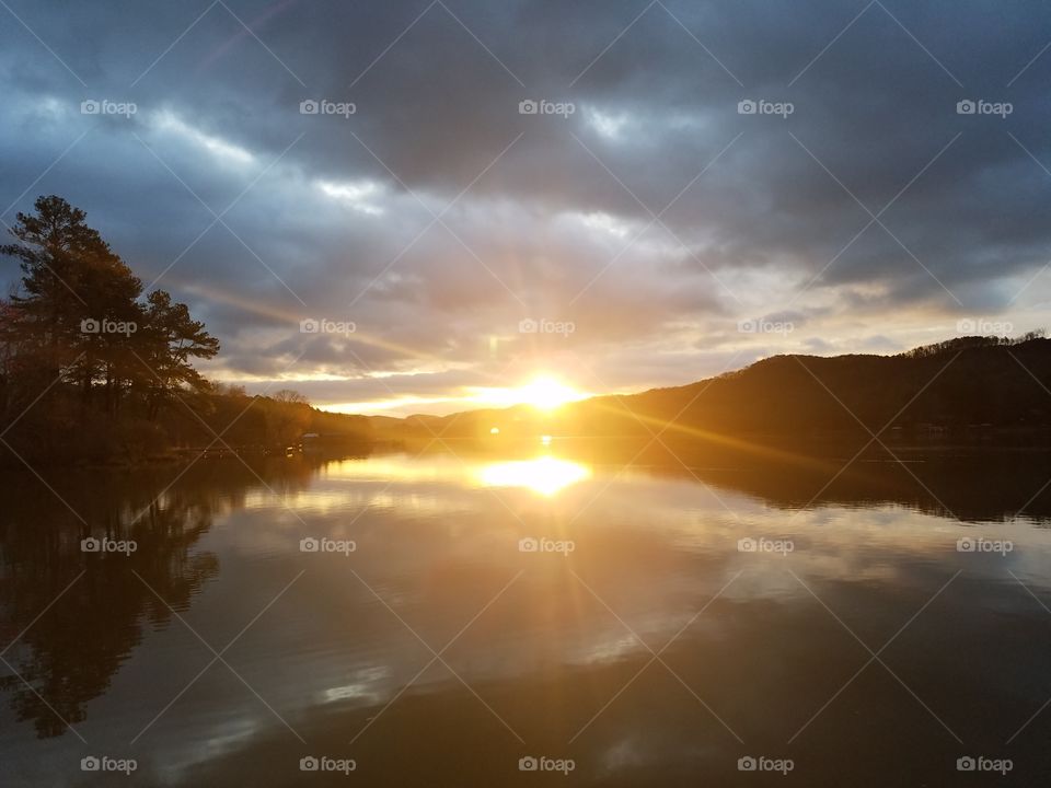 Lake Weiss Sunrise