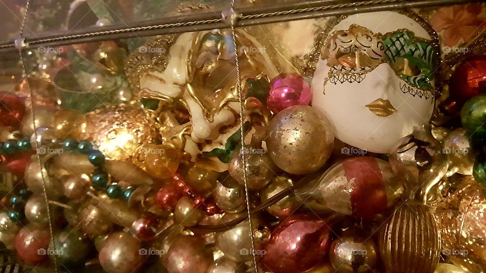 Decoration, Christmas, Gold, Shining, Celebration
