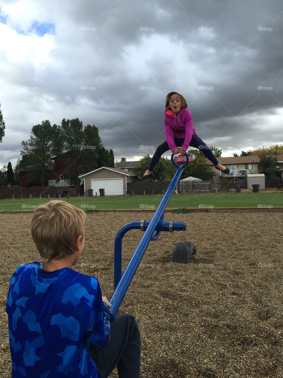 Extreme teeter-tottering 