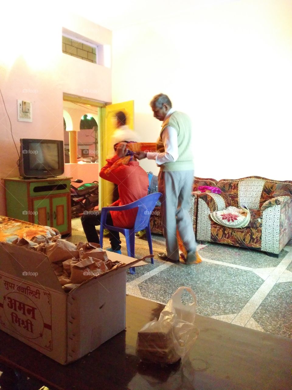 preparation for wedding.