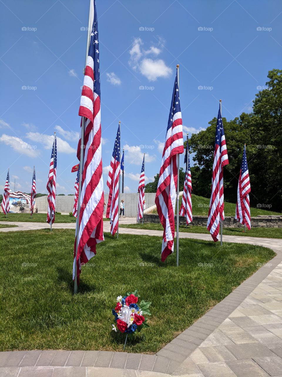 Avenue of Flags, memorial day