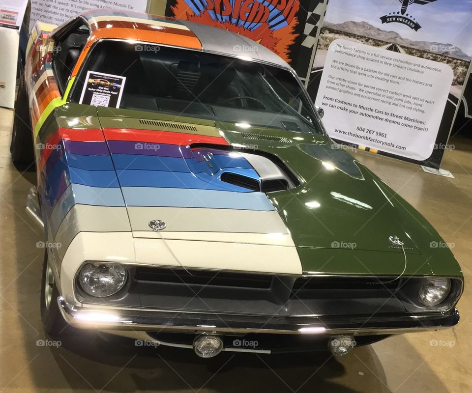 1970 Plymouth Color Cuda 