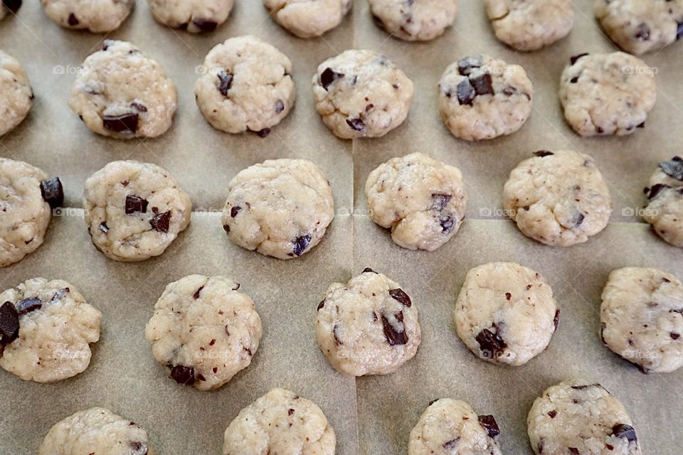 Chocolate chips cookies 