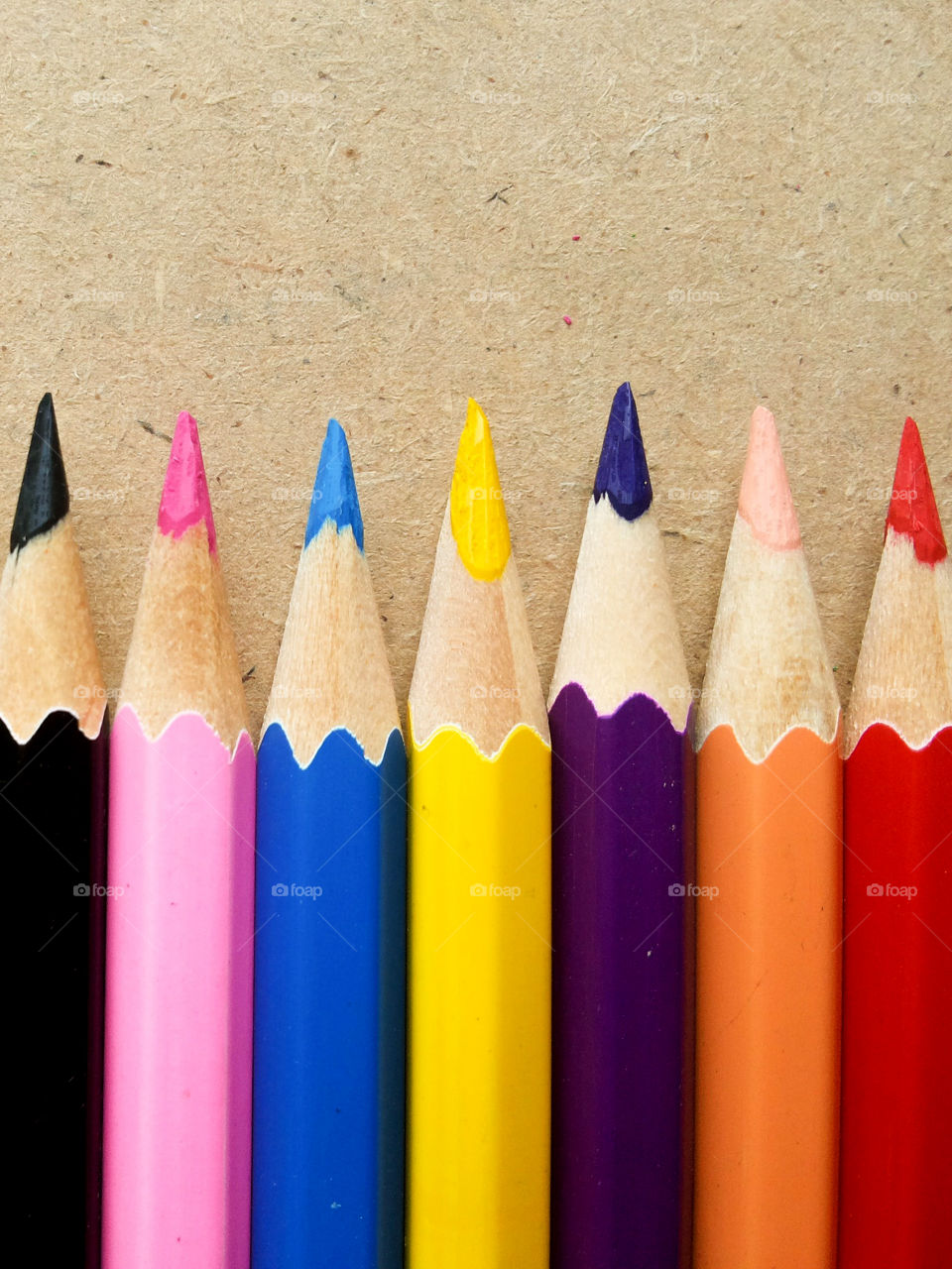 colorful pencil