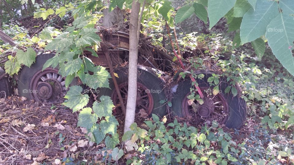 Tractor Abandoned
