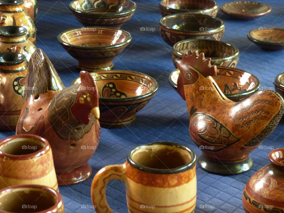 Costa Rica pottery