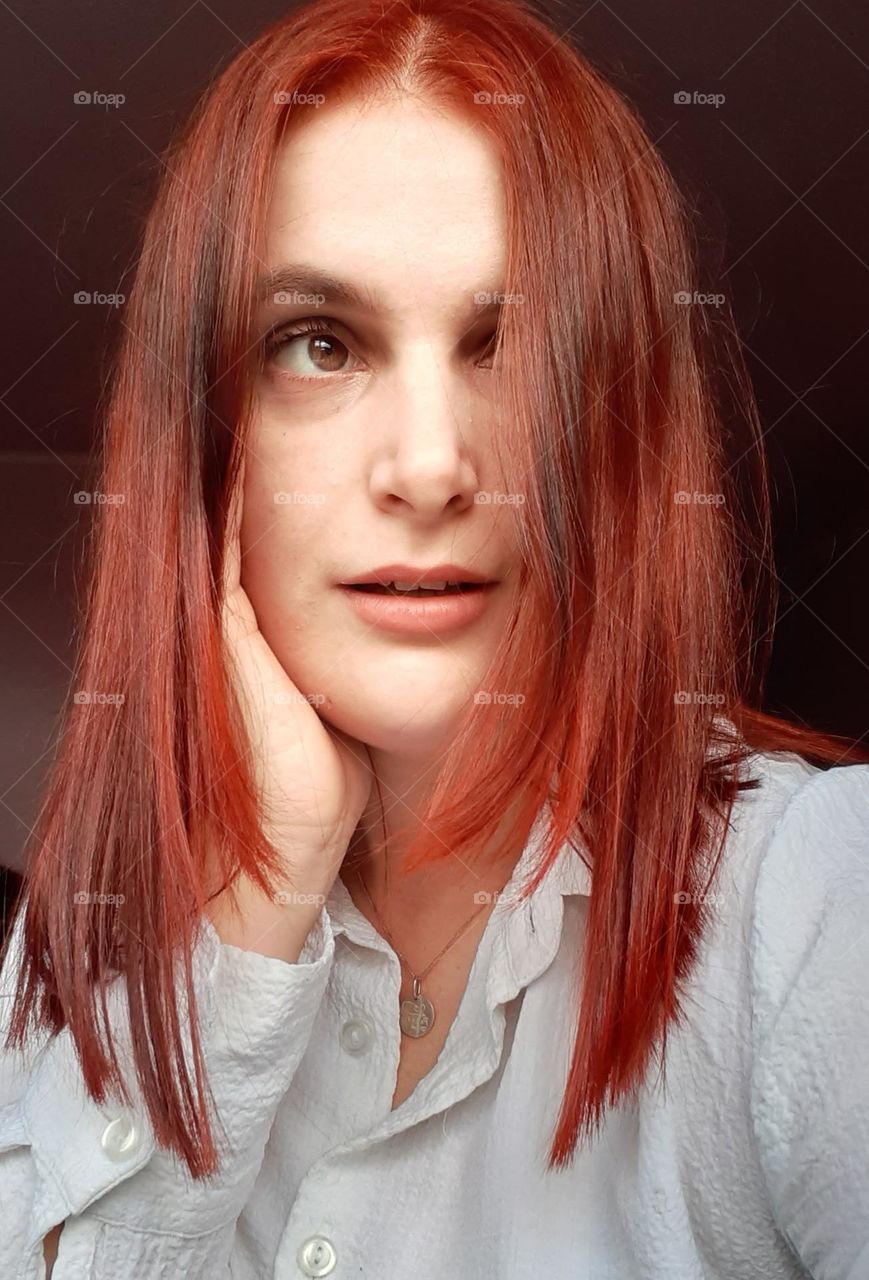 An unexpected surprise from a hairstyle