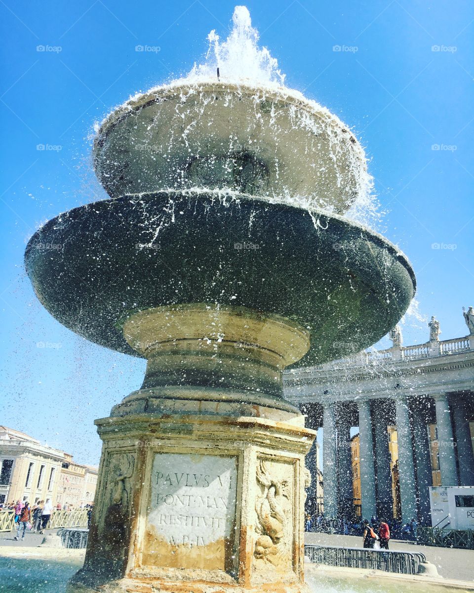 Fountain in Rome 