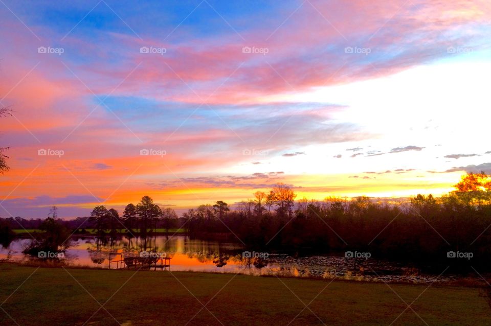 Colorful sky