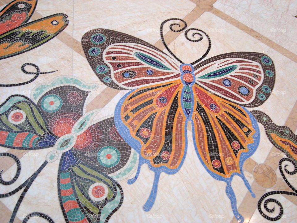 butterfly floor