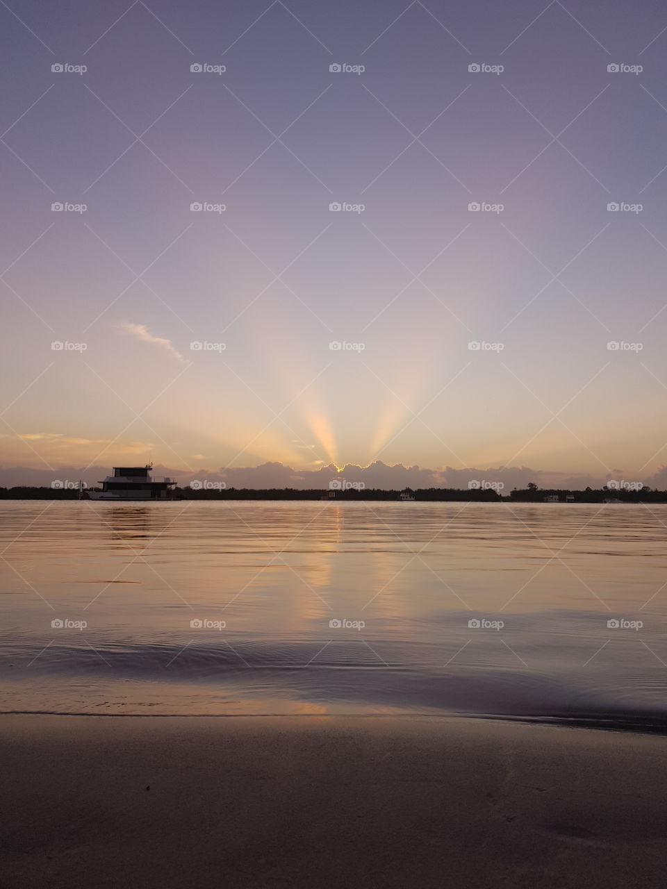 Rays at Dawn