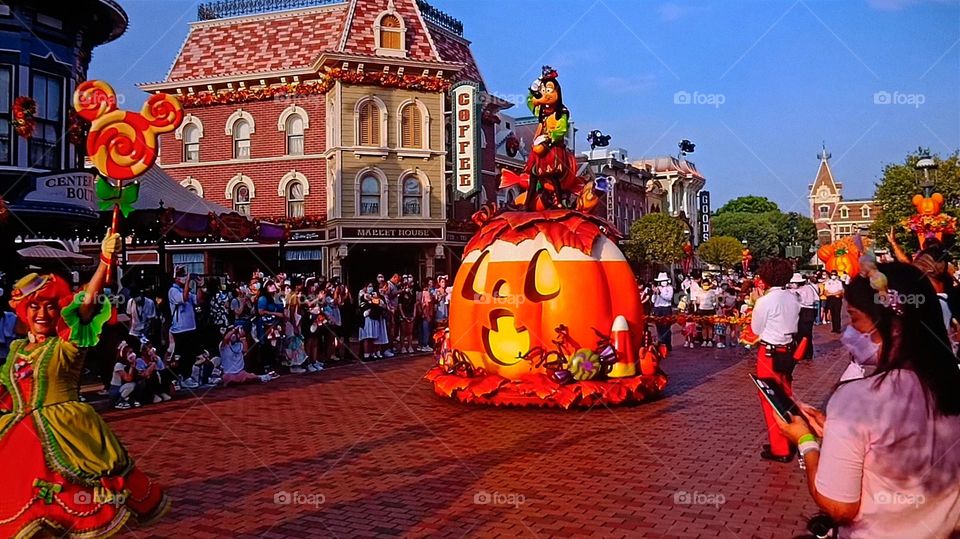 Halloween parade.