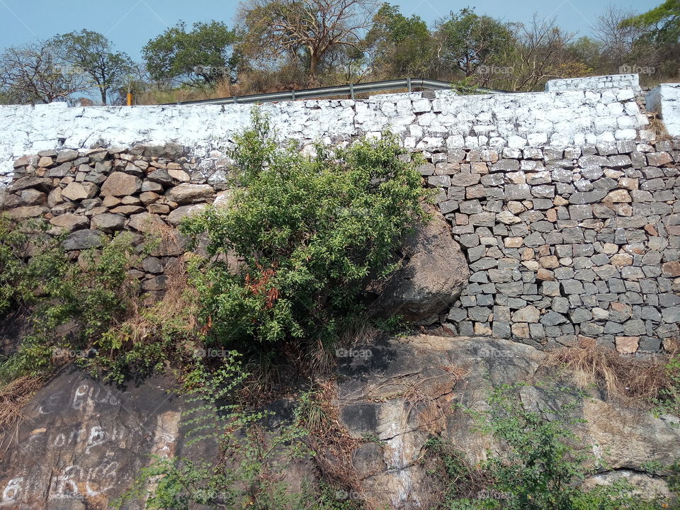 ghat wall of mountain