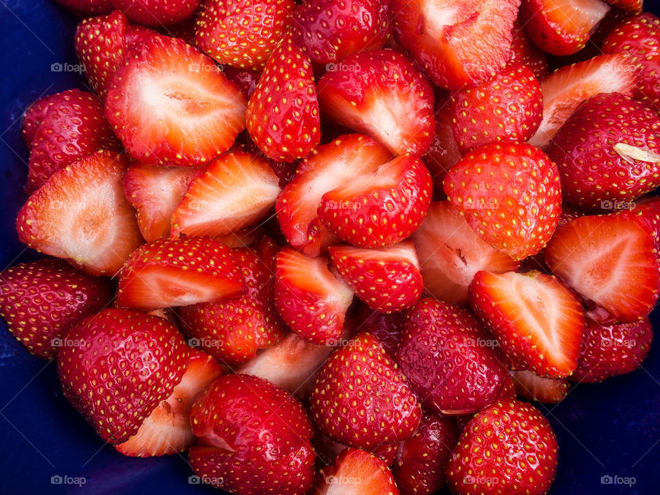 Fresh strawberries