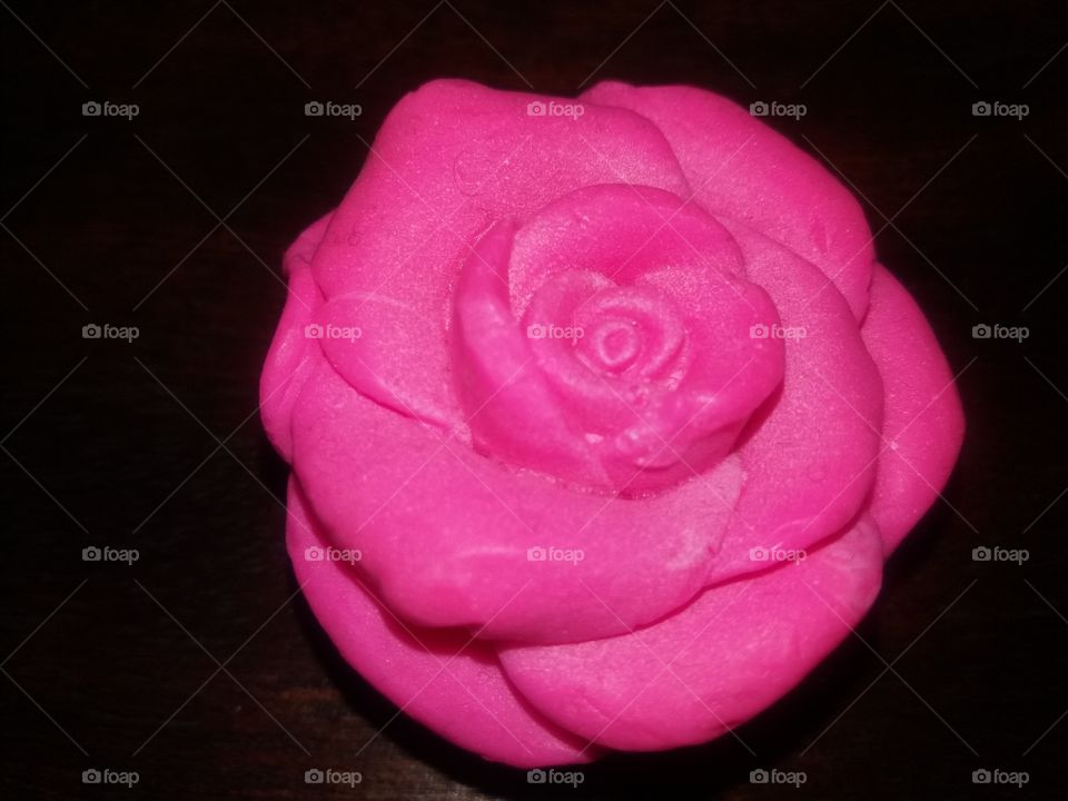 soap rose