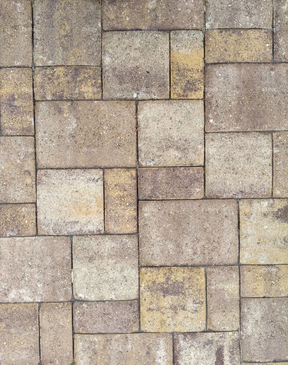 stones street pavement texture top view background