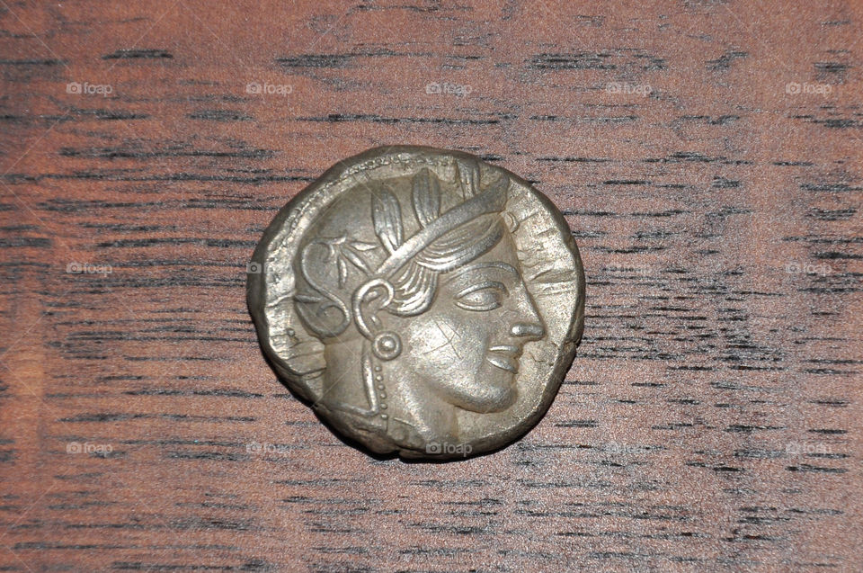 Old Style Tetradrachm, 449 - 413 B.C.,Athens
