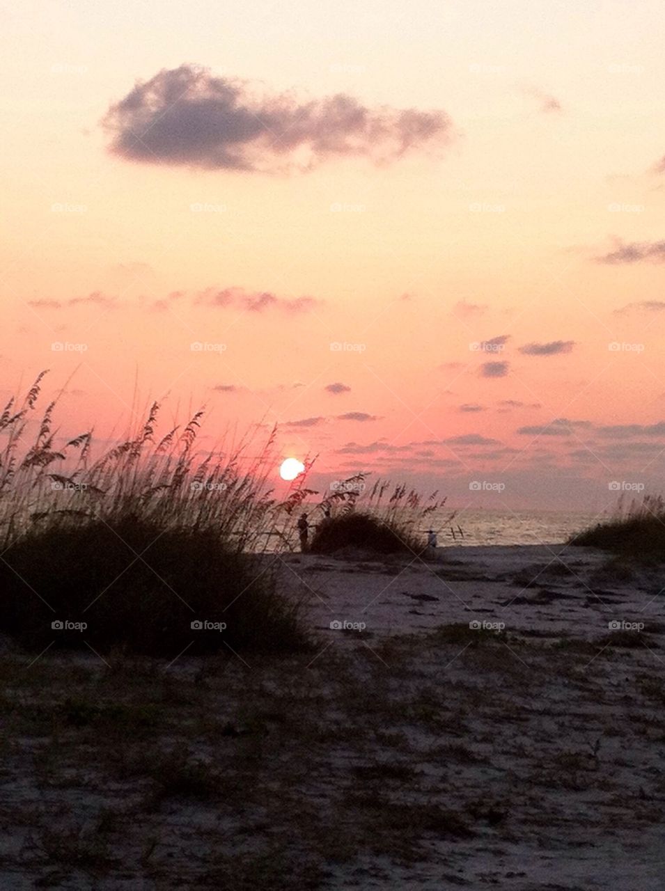 Sunset in Clearwater Beach, FL