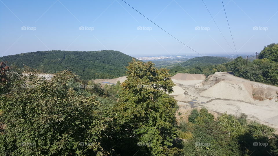 Mountains landscape