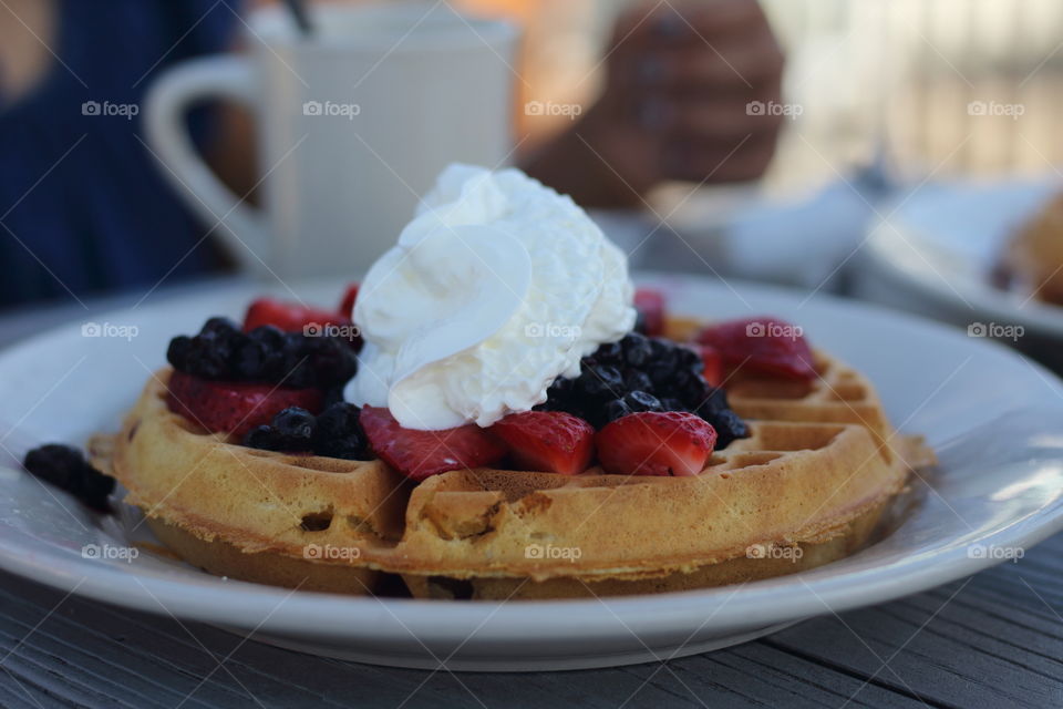 Strawberry breakfast 