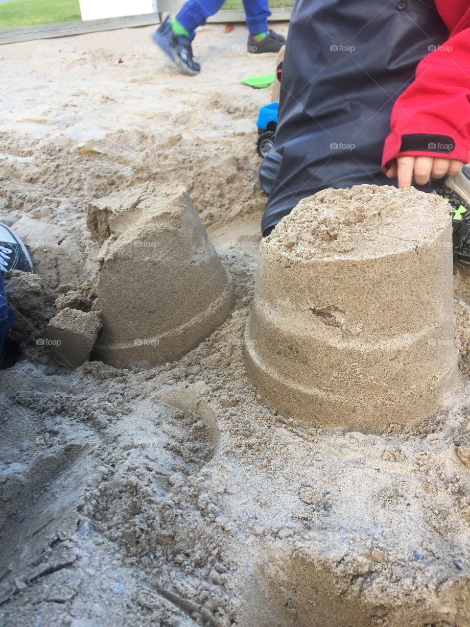 Building Sand castles 