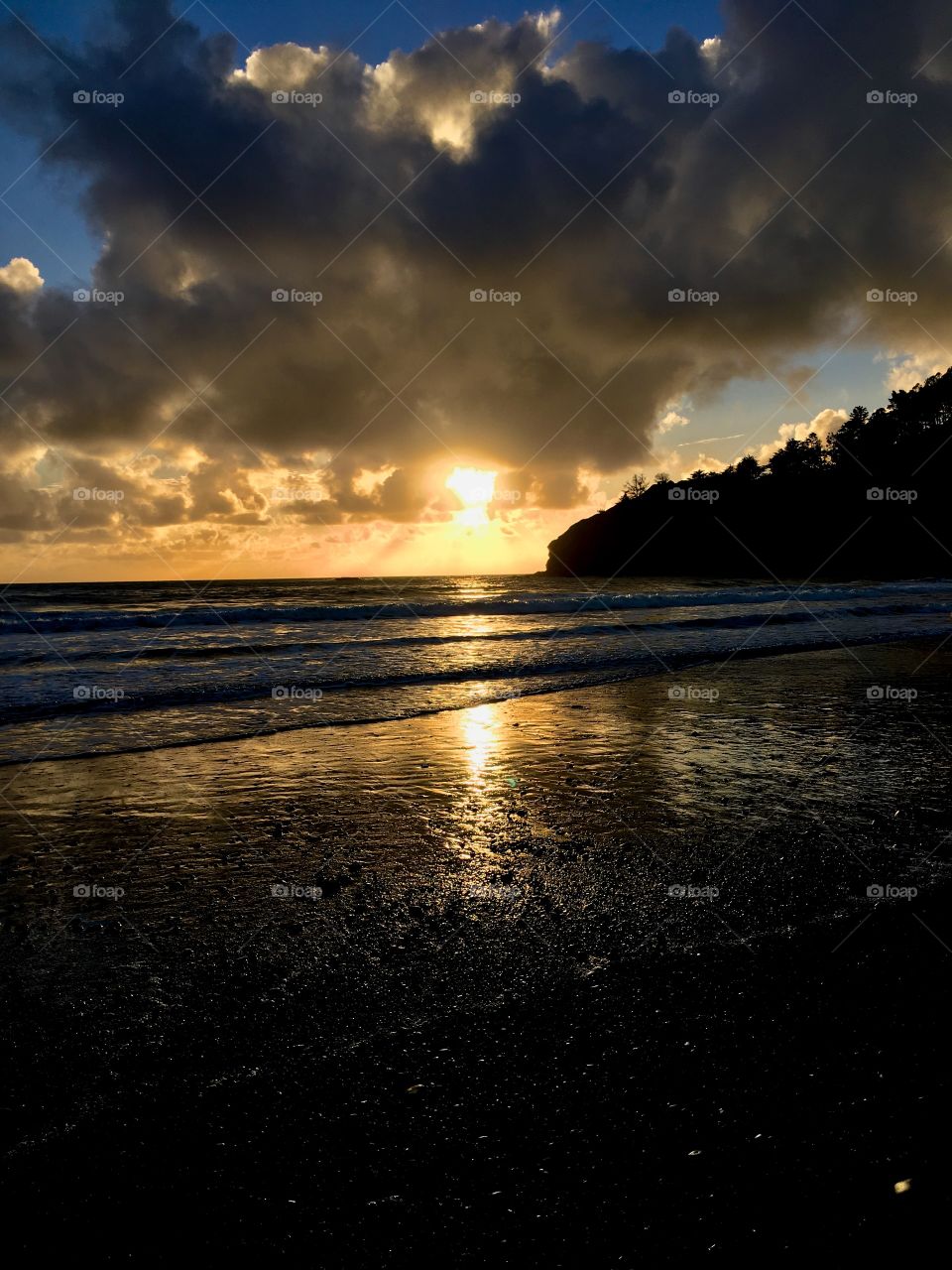 Muir Beach Sunset, CA