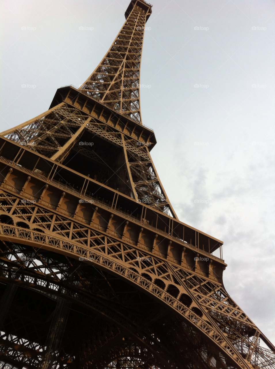 love brown tower paris by haicheezu