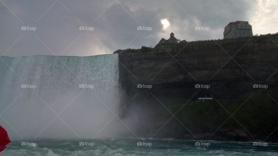 Falls view from bottom 