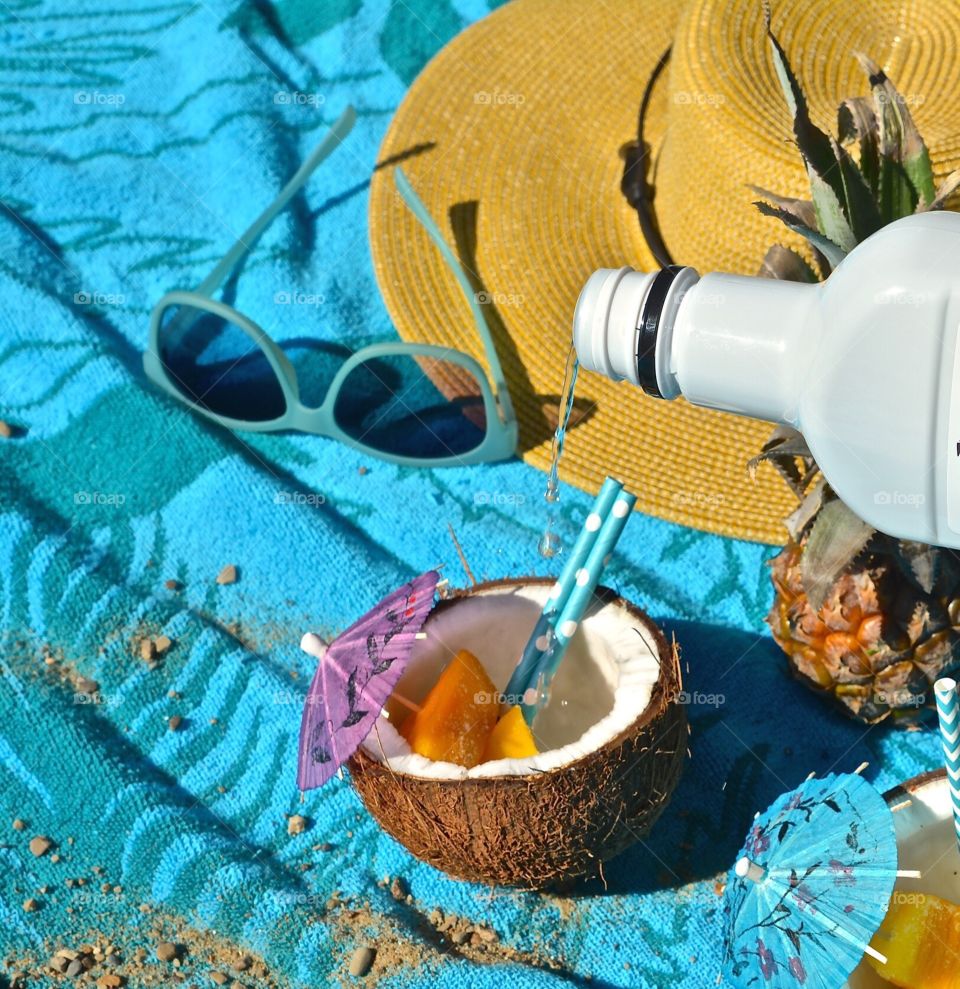 Drinks at the beach