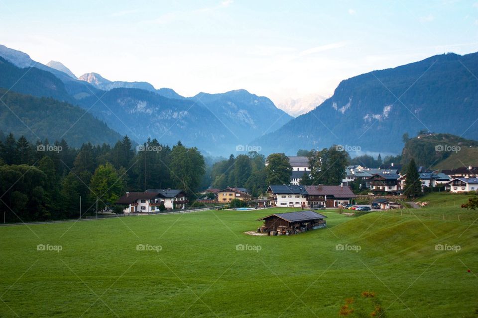 View from the gästehaus böhm